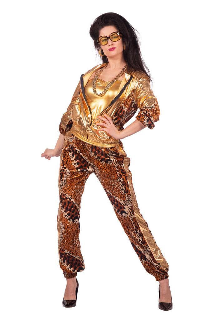 Trainingspak Goud Panter Vrouw, Kleding | Dames, Carnavalskleding en Feestkleding, Nieuw, Ophalen of Verzenden