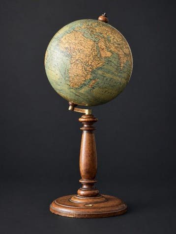 wereldbol - Ludwig J. Heymann - ca. 1910