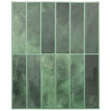 vidaXL Rechthoekige Tegel 50 pcs Donkergroen 29 x 23 x 0,08, Hobby en Vrije tijd, Verzenden, Nieuw