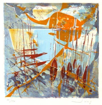 Jean Théobald Jacus (1924) - Les voiliers