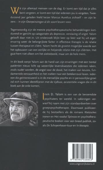 Eendagsvlinders en andere verhalen uit de psychotherapie, Boeken, Verzenden, Zo goed als nieuw, Irvin D. Yalom