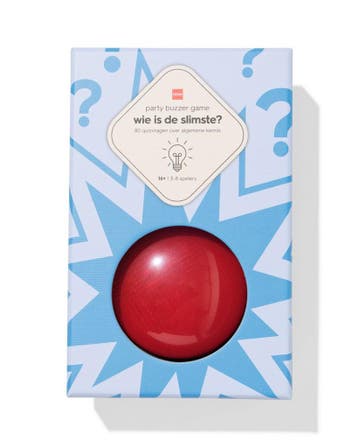HEMA Party buzzer game wie is de slimste?, Verzenden, Nieuw