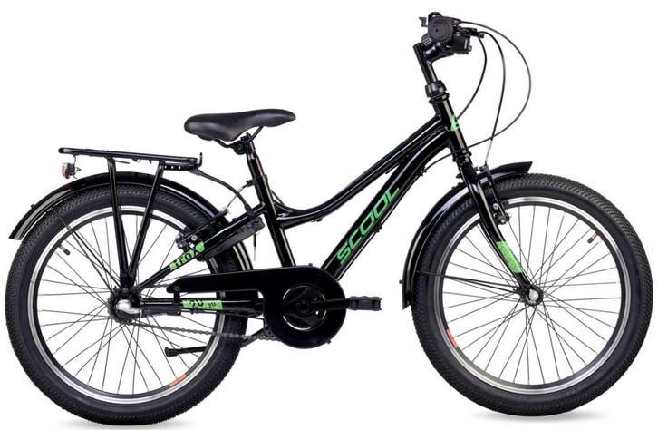 SCOOL troX  20 Black-Neon 3-Speed 6+, Fietsen en Brommers, Fietsen | Kinderfietsjes, Nieuw, Verzenden