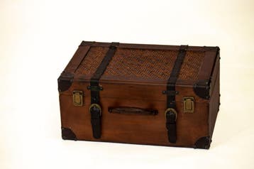 Antieke vintage reiskoffer
