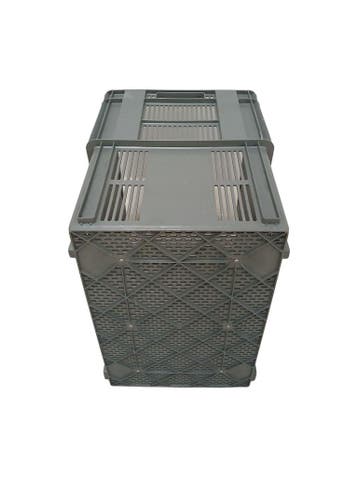 Nestbare Stapelkrat, 600x400x500 mm, euronorm, grijs, 40 tot 60 cm, 50 tot 75 cm, Nieuw, Ophalen of Verzenden