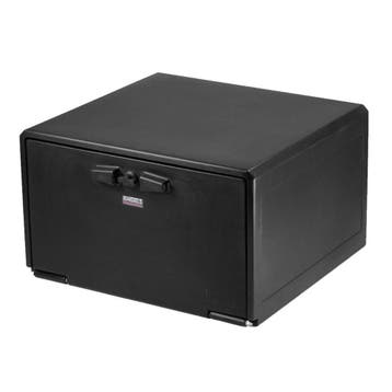 Bezorgbox Fiets 570x550x335 mm 85 liter Zwart, Verzenden