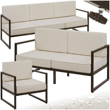 Tuin-loungeset Comosa voor 6 personen, XXL kussens, Verzenden, Nieuw