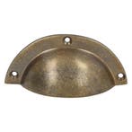 Komgreep massief messing antiek 91 mm, Verzenden, Nieuw
