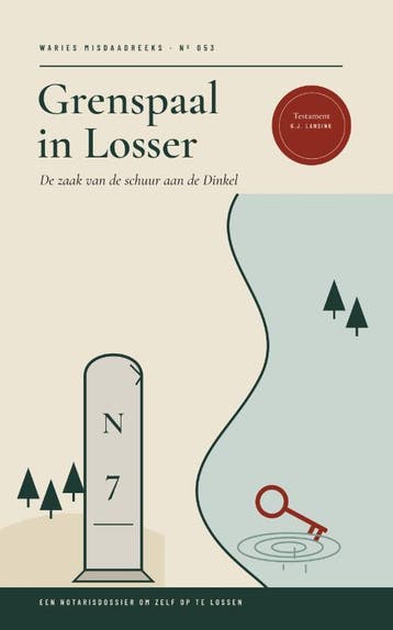 Grenspaal In Losser | B.V. Waries | Nieuw, Ophalen of Verzenden, Nieuw, B.V. Waries