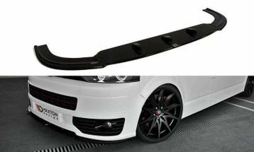 Maxton Front Spoiler Glans Zwart Transporter T5 CS050, Nieuw, Voor, Volkswagen