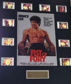 Bruce Lee- Fist of Fury - Framed Film Cell Display with COA, Nieuw