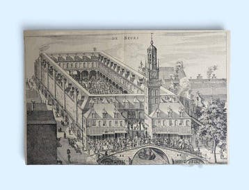 Jacob van Meurs / Pieter Hendricksz Schut - De Beurs -