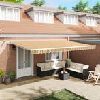 vidaXL Inklapbaar Zonnescherm Multikleur 500 × 300 cm, Tuin en Terras, Verzenden, Nieuw