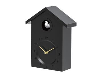 Nexxt Koekoeksklok Quartz Wandklok - Klassiek - Zwart, Verzenden, Nieuw