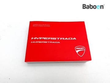 Instructie Boek Ducati Hyperstrada 821 2013-2015 Italian,, Verzenden, Gebruikt