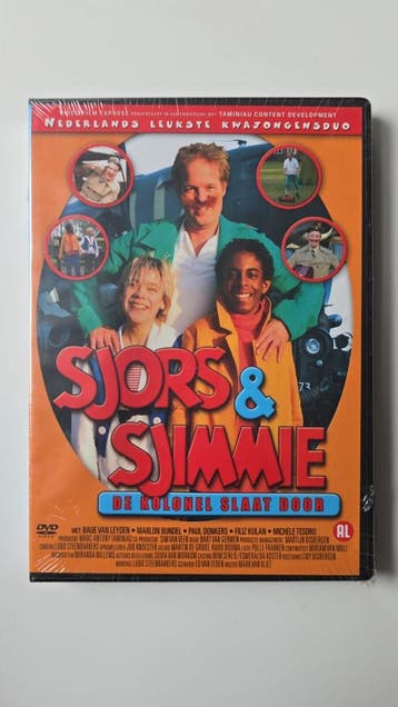 SJORS & SJIMMIE DE KOLONEL SLAAT DOOR (IN SEAL) (DVD), Cd's en Dvd's, Verzenden, Gebruikt