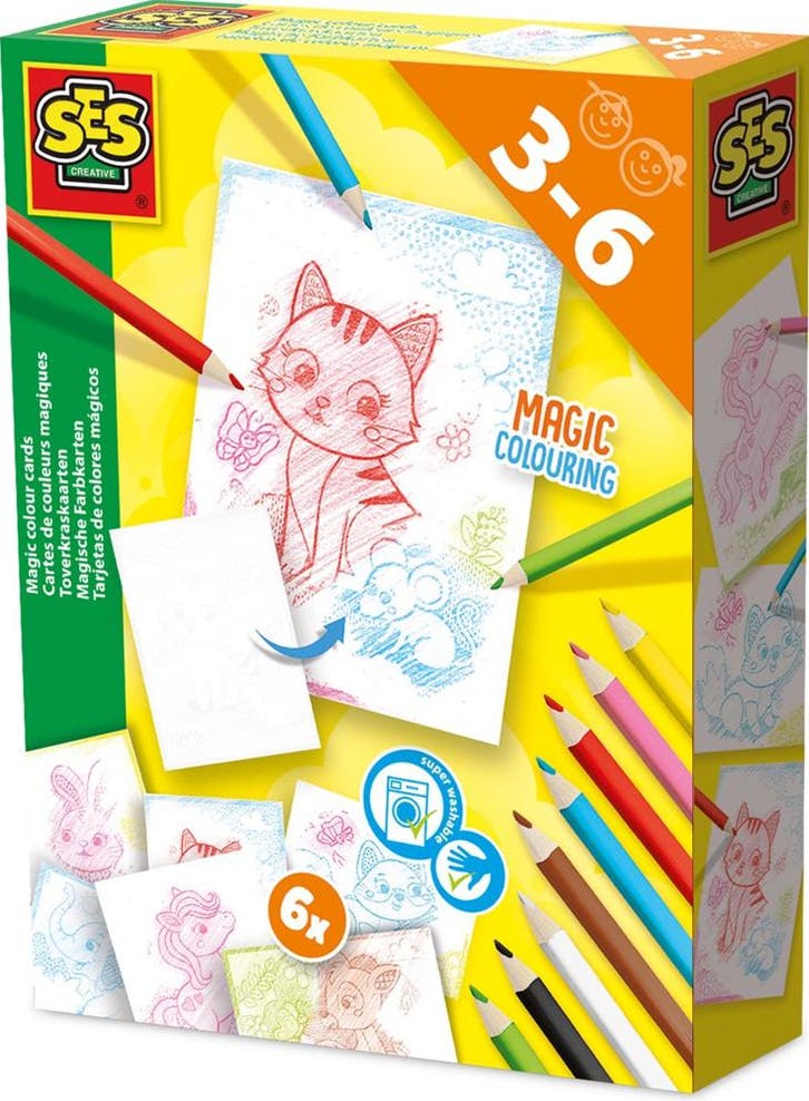 SES - Toverkraskaarten | SES Creative - Hobby Artikelen, Hobby en Vrije tijd, Knutselen, Nieuw, Verzenden