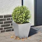 vidaXL Plantenbak 30x30x30 cm gegalvaniseerd staal, Verzenden, Nieuw, Metaal