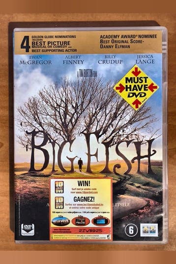 Big Fish 2003 6 DVDs voor de prijs van 5, Verzenden, Nieuw in verpakking