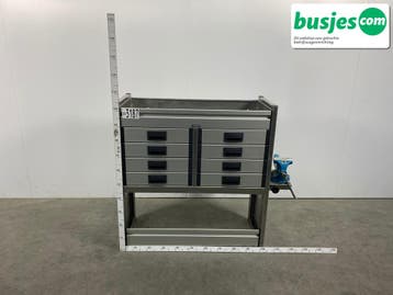 Aluca bedrijfswageninrichting 1010x420x1050mm (3187), Ophalen of Verzenden