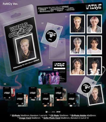 kpop merchandise - P1harmony - Unique (accessoires), Verzenden, Zo goed als nieuw
