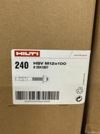 Doorsteekanker / vloeranker m12x100 verzinkt, nieuw - Doos, Ophalen of Verzenden, Nieuw, Overige typen