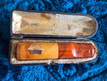 Benoit - Zonder minimumprijs - Sigarettenhouder - Amber,, Nieuw