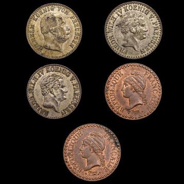 Duitsland, Pruisen Willem I. 2 1/2 Silber Groschen 1847 -