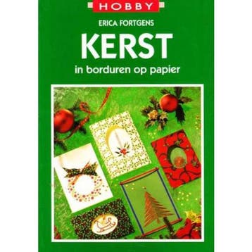 Kerst in borduren op papier / LRV Hobby - E. Fortgens, Verzenden, Zo goed als nieuw, E. Fortgens