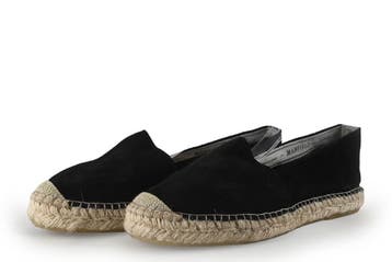 Manfield Espadrilles in maat 38 Zwart, Verzenden, Zwart, Manfield, Gedragen