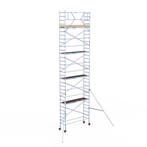 Rolsteiger Basic 75x250 10,2m werkhoogte tegen de gevel, Doe-het-zelf en Verbouw, Steigers, Verzenden, Nieuw, Rolsteiger of Kamersteiger