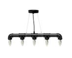 Industriële Waterpijp Hanglamp – Vintage Plafondlamp 5L, Verzenden, Nieuw