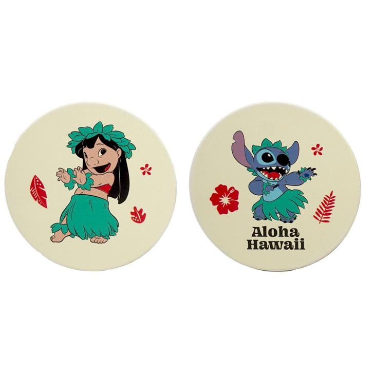Lilo & Stitch Keramische Onderzetters (2 stuks), Verzamelen, Disney, Nieuw, Ophalen of Verzenden