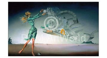 Kunstdruk Salvador Dali - Mirage 100x50cm, Verzenden, Nieuw