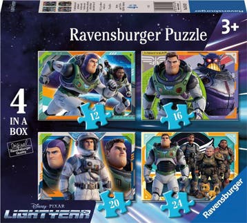 Disney Lightyear 4 Puzzels, Ophalen of Verzenden, Nieuw