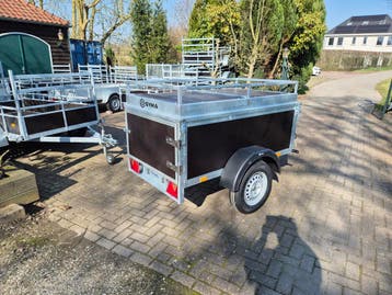 Nieuw bagagewagens met klep en achterdeur, Auto diversen, Aanhangers en Bagagewagens, Ophalen, Nieuw