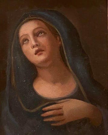 Scuola emiliana (XVII), Kring van - Madonna Dolente
