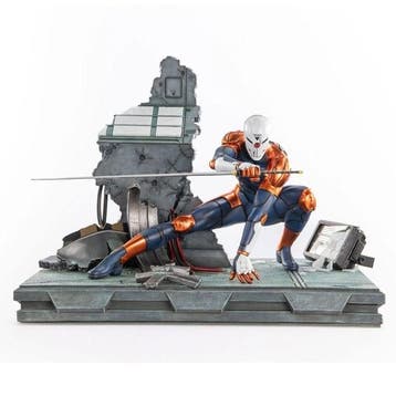 Metal Gear Solid Statue Cyborg Ninja (Gray Fox) 41 cm, Ophalen of Verzenden, Nieuw