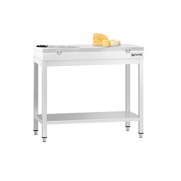 GGM Gastro | RVS werktafel PREMIUM - 800x600mm - met |, Verzenden, Nieuw