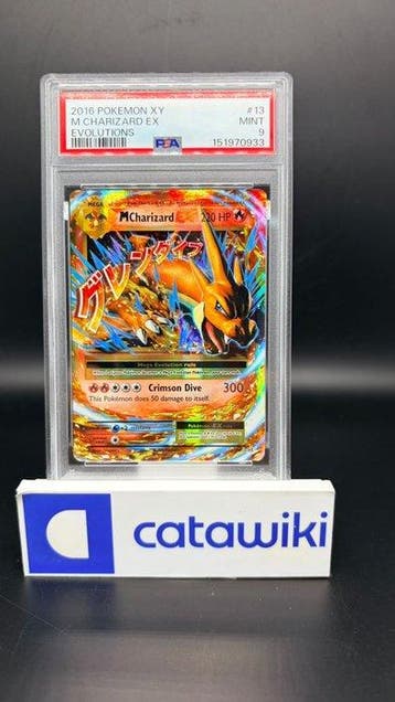 Pokémon - 1 Graded card - M Charizard EX 13/108 PSA 9 -, Nieuw