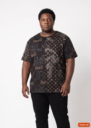 Louis Vuitton T-Shirt Heren maat XXXL Zwart Vintage, Ophalen of Verzenden, Nieuw