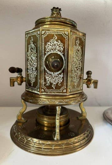 Koffiezetapparaat - Messing - Prachtige samovar