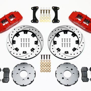 Wilwood Dynapro 6 Front Hat Kit 12.19in Drilled Red 94-01, Ophalen of Verzenden, Nieuw