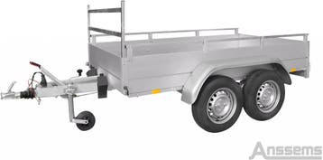 Anssems Bakwagen GTT 750kg 251×126 R, Ophalen of Verzenden, Nieuw