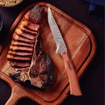 Tramontina - Keukenmes - Carving knife - Staal, Hout -