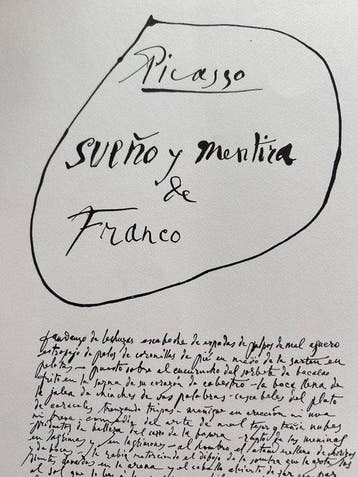 Pablo Picasso (1881-1973) - Guerre dEspagne - Complete