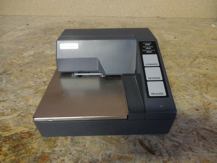 Epson TM-U295 Matrix Slip Bon Printer - M66SA Zwart - Se..., Computers en Software, Printers, Matrix-printer, Printer, Gebruikt