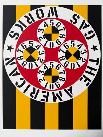 Robert Indiana (1928-2018) - The American Gas Works