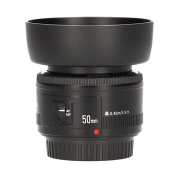 Yongnuo EF 50mm f/1.8 met garantie, Audio, Tv en Foto, Fotografie | Lenzen en Objectieven, Ophalen of Verzenden, Gebruikt
