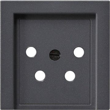 GIRA Systeem 55 Centraalplaat PTT Antraciet 027928, Ophalen of Verzenden, Nieuw